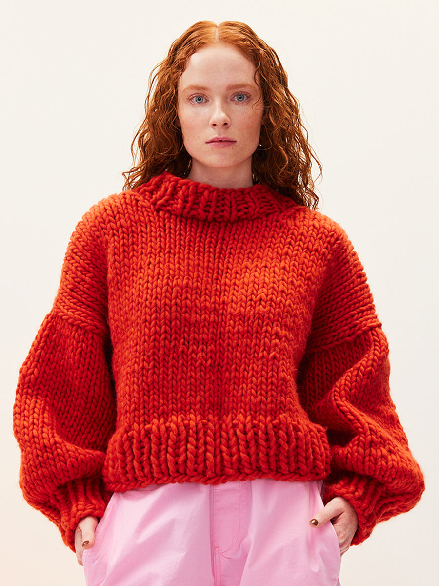 Knit the Woolly-Wonder Taylor Jumper with Cardigang