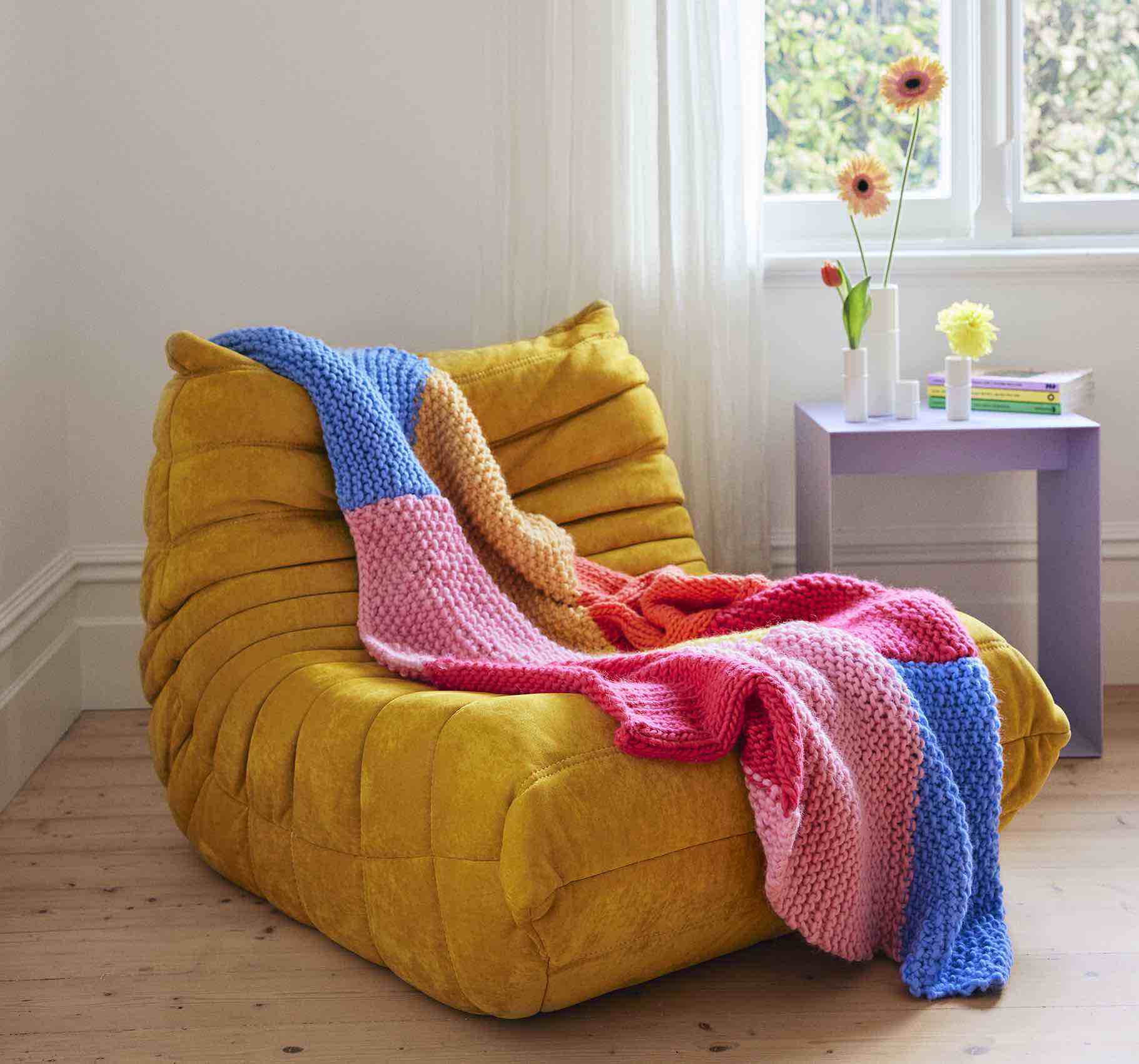 Your step-by-step guide to knit The Milo Blanket – Cardigang
