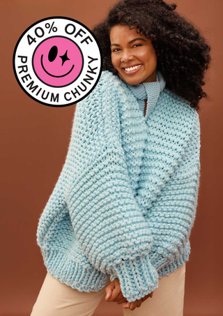 Shannon Beginner Cardigan Knit Kit