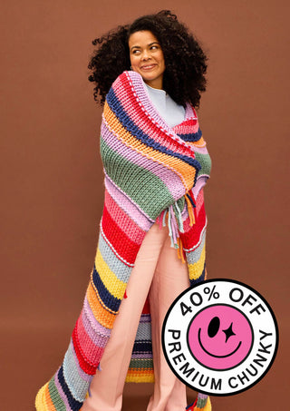 Billie Blanket Knit Kit - Primo Merino