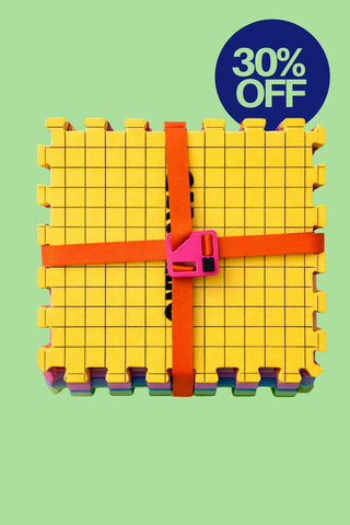 Colourful Blocking Mats - Set of 9