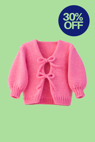 Charlie Baby Cardigan Knit Kit