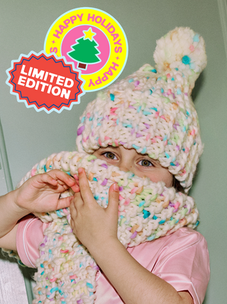 Limited Edition Beginner Kids Beanie Knit Kit