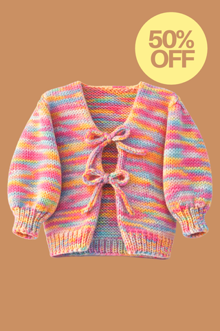 Charlie Baby Cardigan Knit Kit