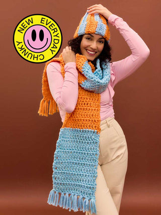 PRE-ORDER Everyday Amelia Scarf Crochet Kit