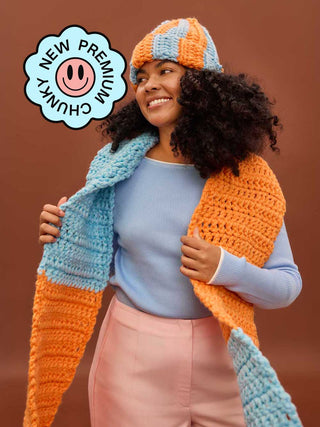 PRE-ORDER Premium Amelia Scarf Crochet Kit