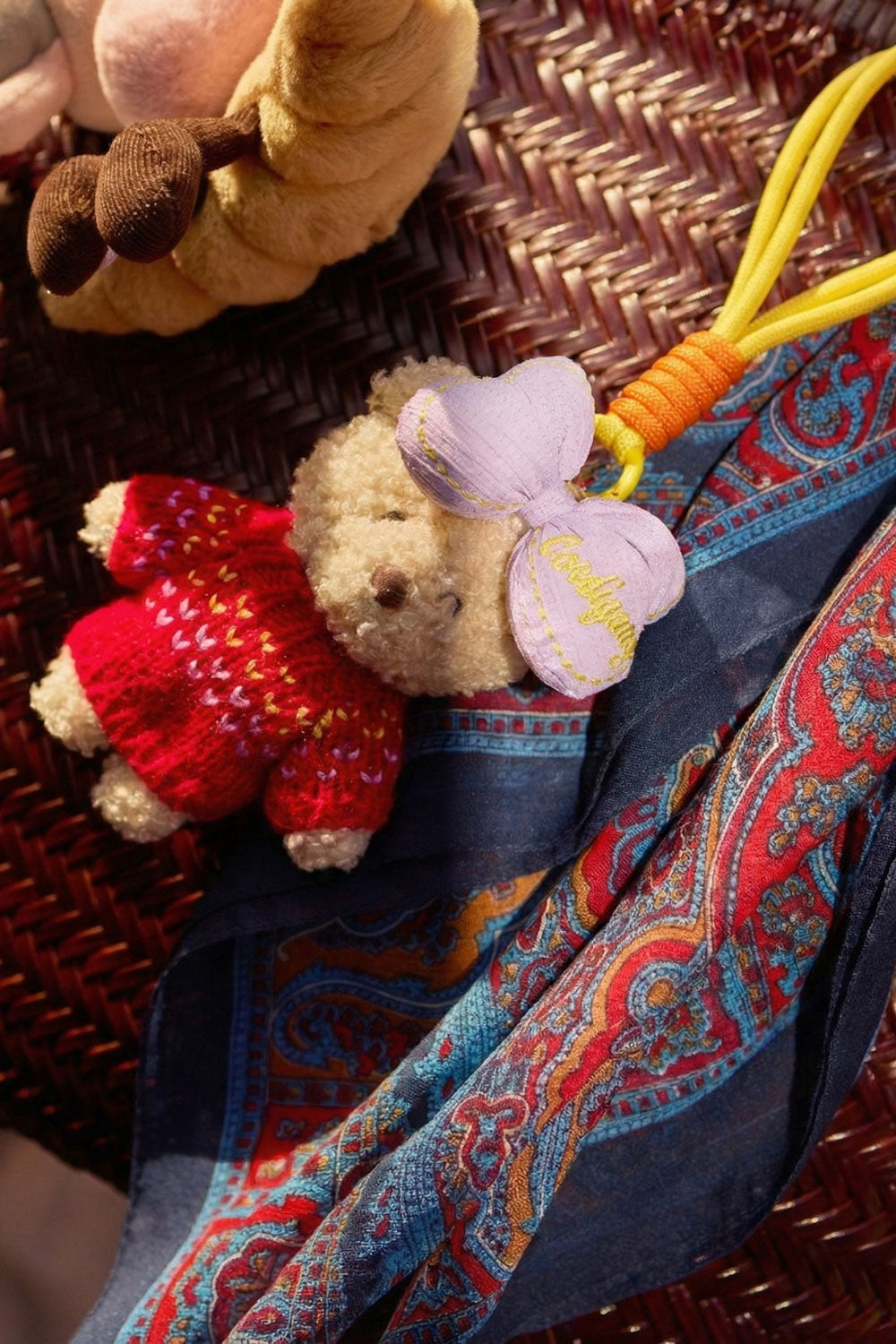 Bessie the Bear Bag Charm | Cardigang