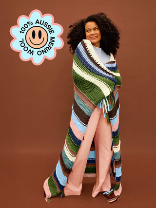 Premium Billie Blanket Knit Kit - Neutrals