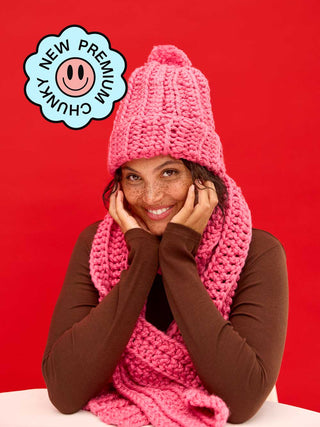 PRE-ORDER Premium Bonnie Scarf Crochet Kit