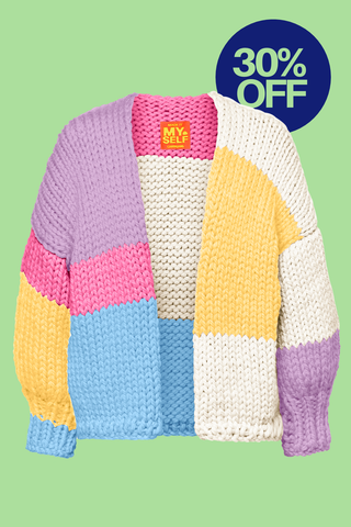 Olivia Beginner Cardigan Knit Kit