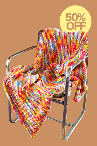 Spring Fling Blanket Knit Kit