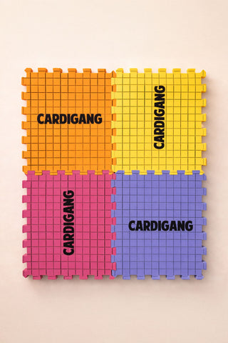 Colourful Blocking Mats - Set of 9