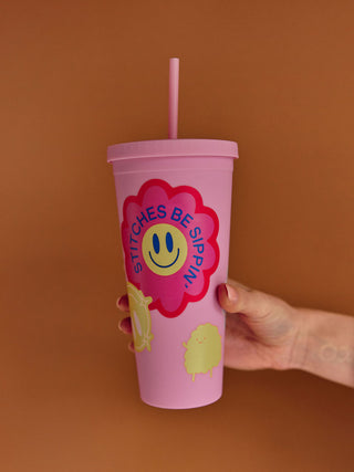 Stitches be Sippin' Tumbler