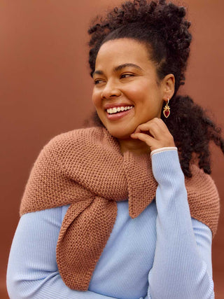 PRE-ORDER Elizabeth Scarf Knit Kit