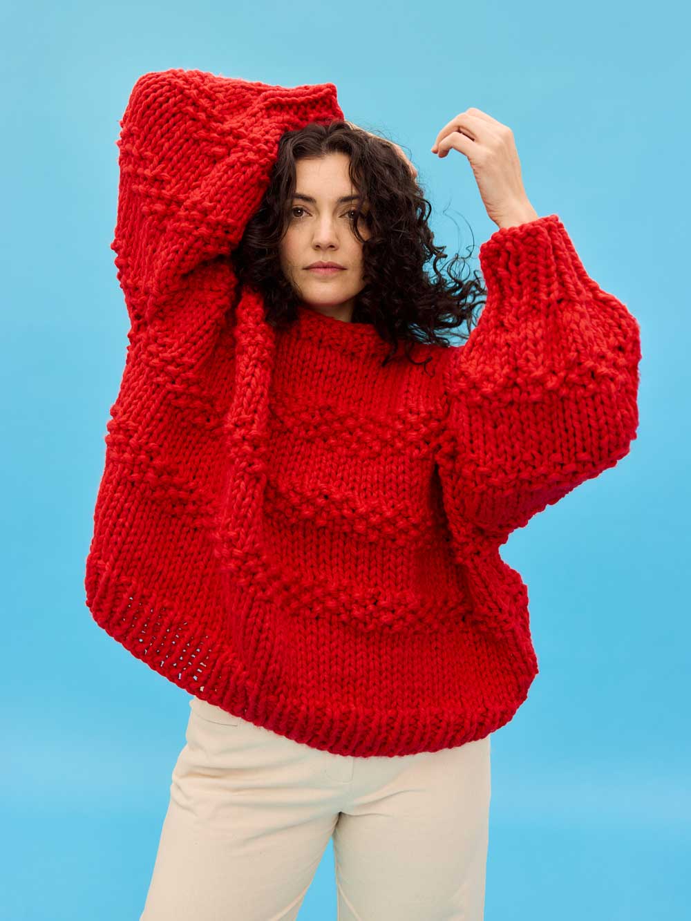 Learn to Knit: The Holly Jumper From Cardigang - Main Image