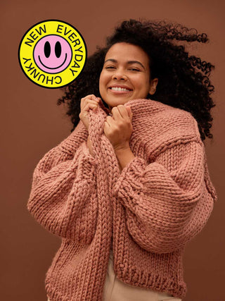 Everyday Jane Beginner Cardigan Knit Kit