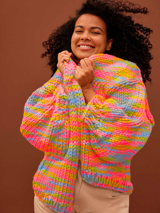 Jane Beginner Cardigan Knit Kit