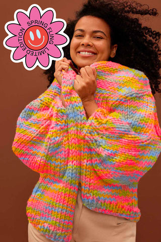 Jane Beginner Cardigan Knit Kit