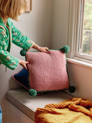 Maggie Beginner Cushion Cover Knit Kit