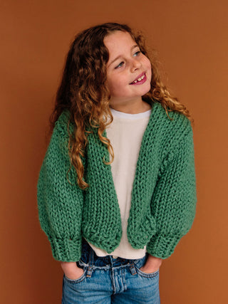 PRE-ORDER Mini Jane Beginner Cardigan Knit Kit