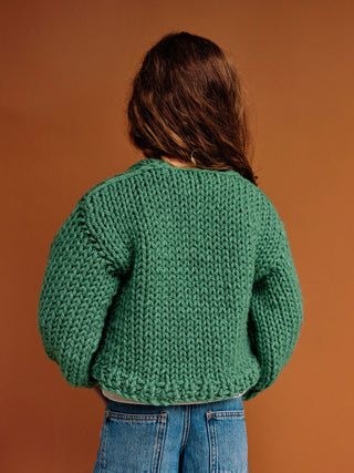 Mini Jane Beginner Cardigan Knit Kit