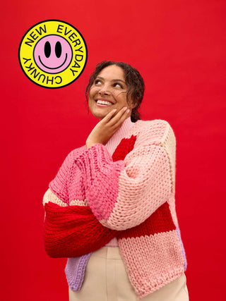 PRE-ORDER Everyday Olivia Beginner Cardigan Knit Kit