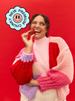 PRE-ORDER Premium Olivia Beginner Cardigan Knit Kit