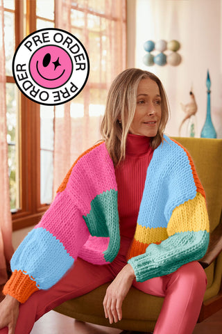 Olivia Beginner Cardigan Knit Kit