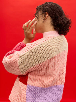 PRE-ORDER Premium Olivia Beginner Cardigan Knit Kit