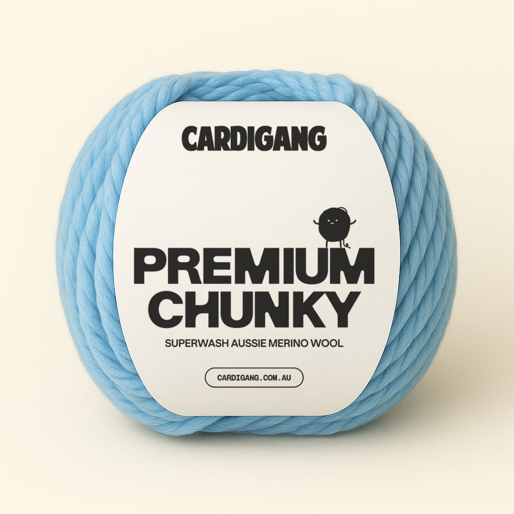 Cool Whip Cutie | Premium Chunky Aussie Merino Wool | Cardigang