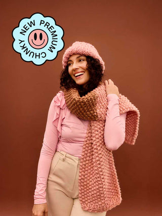 PRE-ORDER Premium Rachel Scarf Knit Kit