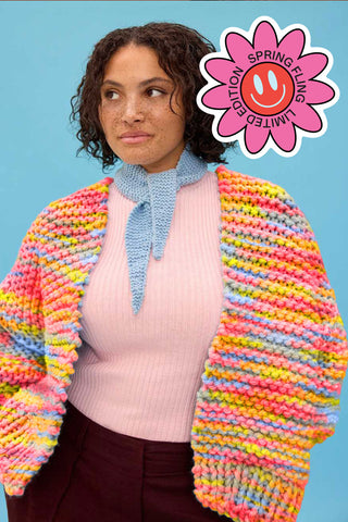 Shannon Beginner Cardigan Knit Kit