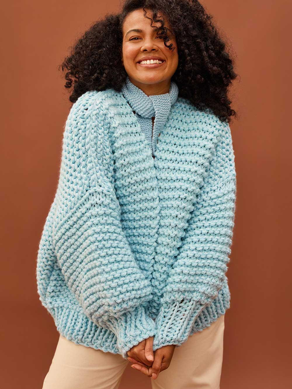 Chunky Beginner Cardigan to Love Shannon Knit Kit by Cardigang