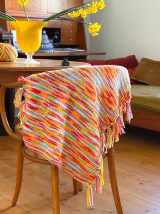 Spring Fling Baby Blankie Knit Kit
