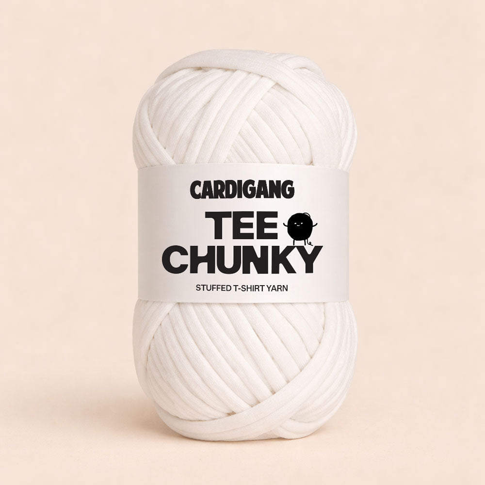 Tee Chunky T-Shirt Yarn | Super Chunky Cotton Blend Yarn | Cardigang