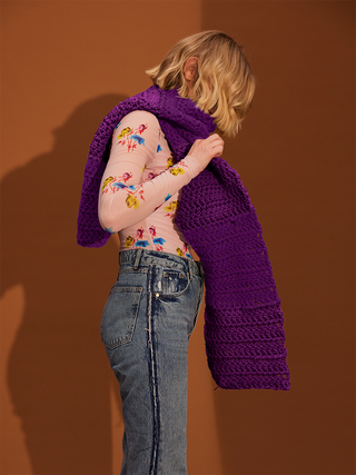 Amelia Beginner Scarf Crochet Kit