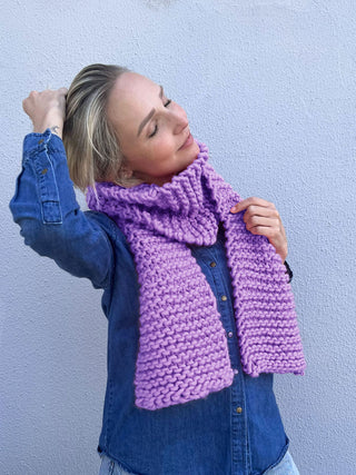 Beginner Bundle Wool Knit Kits - Lavender Haze