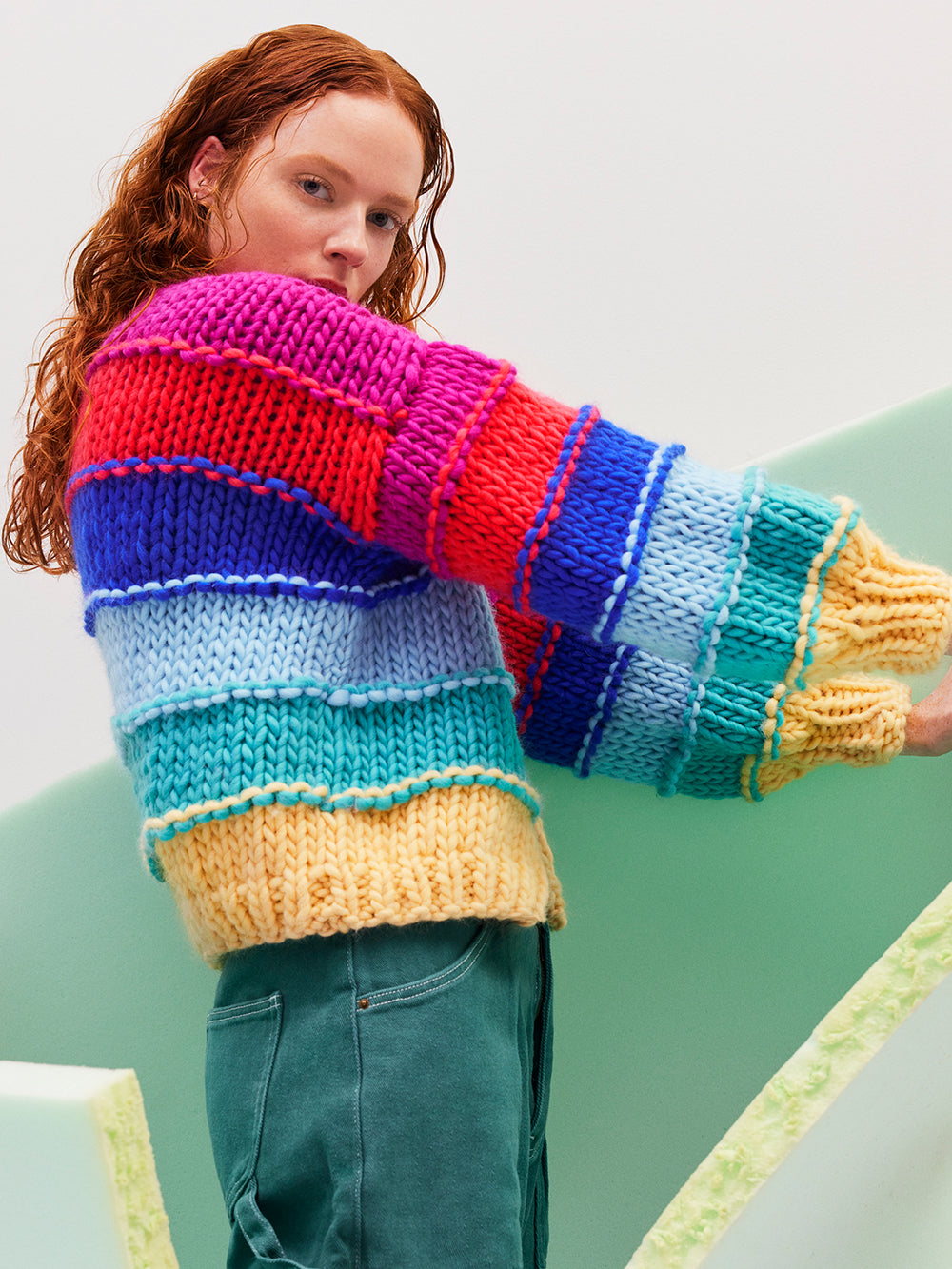 Evie Cardigan Knit Kit