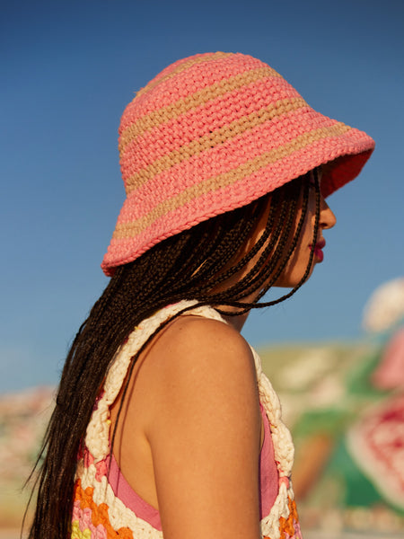 Learn to Crochet the Sunny Bucket Hat with Cardigang
