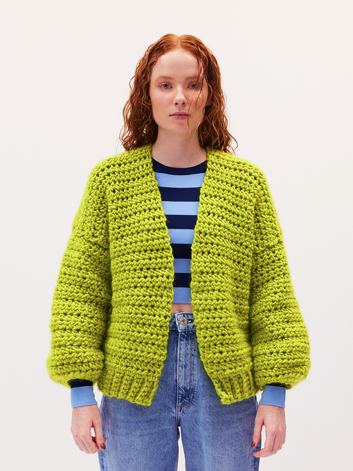 Learn to Crochet the Clare Cardigan with Cardigang