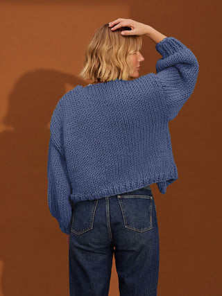 PRE-ORDER Jane Beginner Cardigan Knit Kit in Acid Wash