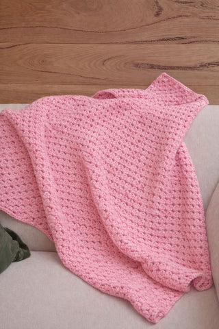 Julia Baby Blanket Crochet Kit