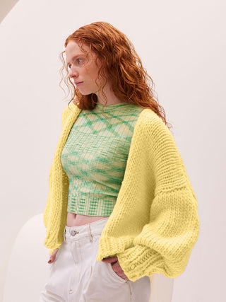 Lucy Cardigan Knit Kit
