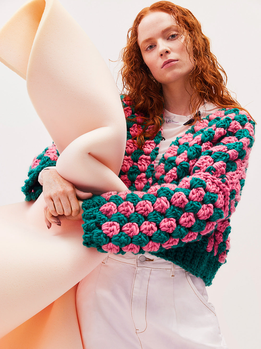 Mia Bomber Cardigan Crochet Kit