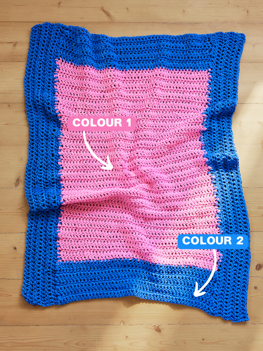 Freddie Blanket Crochet Kit