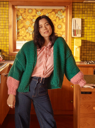 Priya Cardigan Digital Knitting Pattern