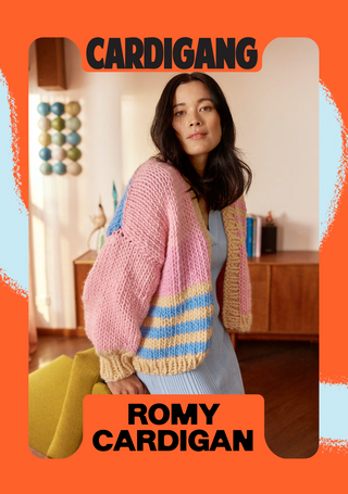 Romy Cardigan Digital Knitting Pattern