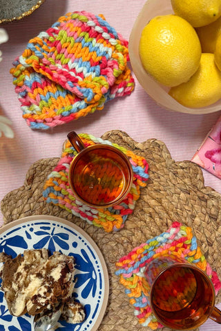 Starter Knit Kit - Sally Coasters