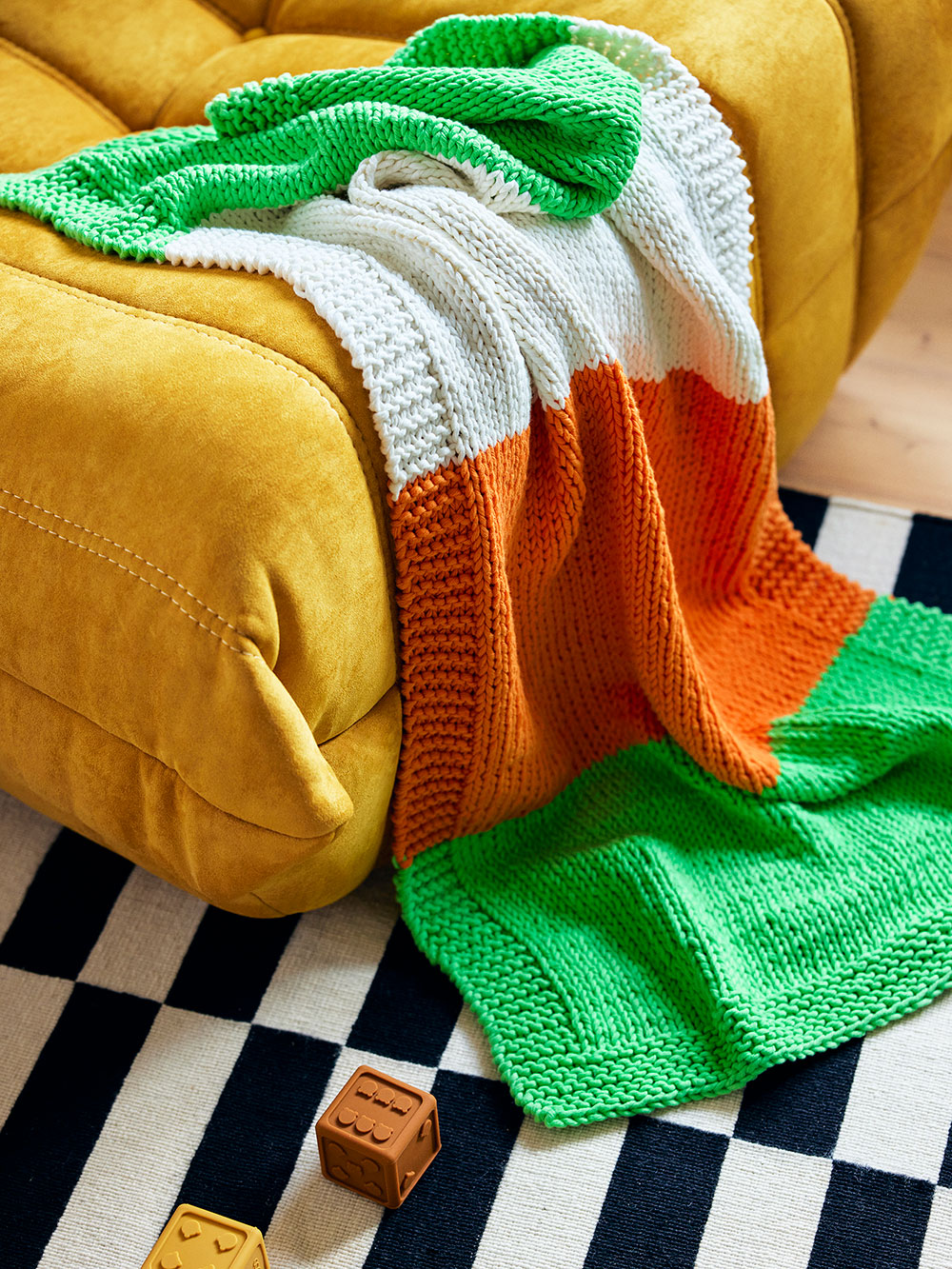 Noah Baby Blanket Knit Kit