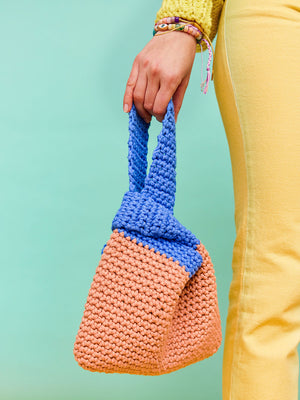 Cardigang's Crochet knot bag